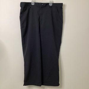 Under Armour UA Golf Pants Bentgrass Mens 40x30 Black 1236337 Performace Pants M